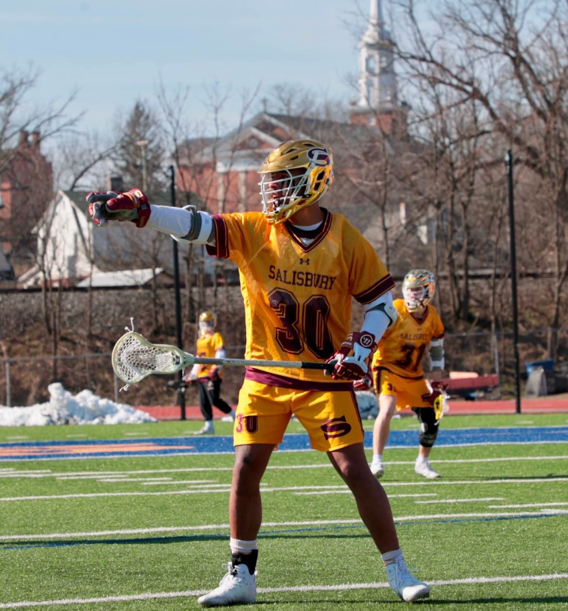 Simba directing play from the attack zone